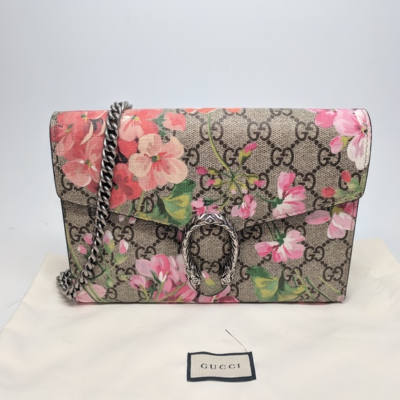 SOLD Gucci Dionysus Wallet On Chain Blooms Bag - Picture 5 of 8